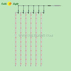 CULTI LIGHT CL-GL04-100 – 100W Vertical Hanging LED Grow Light