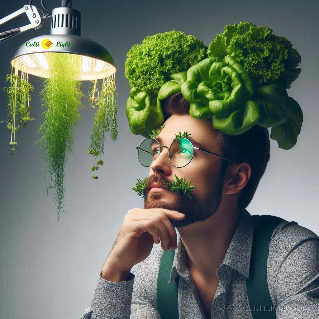 Concept image of Cultilight horticultural LED grow light